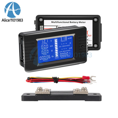 DC0-200V Battery Tester PZEM-015 Monitor Voltage Current Power Capacity 50A