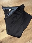 Ralph Lauren Men’s Sz 36 X 34 Classic Dress Suit Pants Wool Blend Stretch Black — photo 1