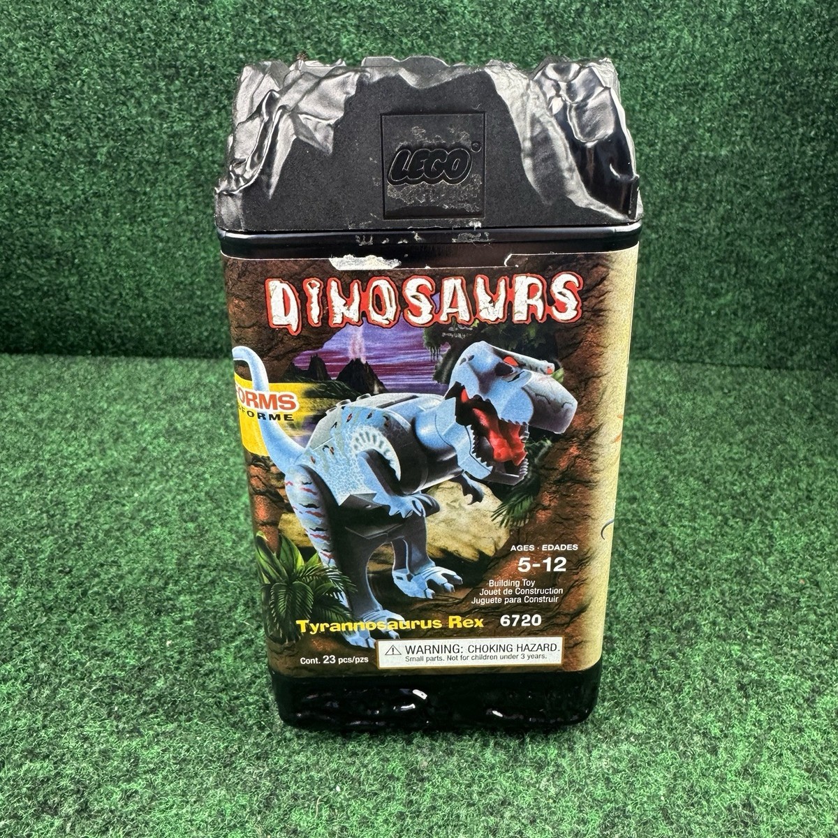 LEGO Dinosaurs T-Rex Tyrannosaurus Rex 6720 BOX Canister ONLY | eBay