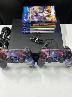 Sony PS4 PlayStation 4 CUH-2015A 500 GB Console 2 OEM Controllers 5 Games Bundle