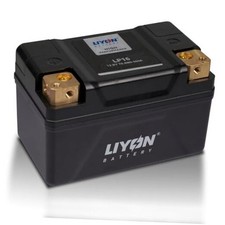 Lithium YTX14-BS/YTX9-BS/YTZ10S-BS Motorcycle ATV Battery, 12v 6Ah LP16-BL-6AH