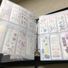 Creative Memories Binder with Double Sided Inserts Stickers Scrapbooking Collect