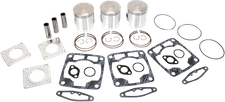 WISECO Piston Kit with Gaskets for Polaris Fuji Engine 72mm SK1296