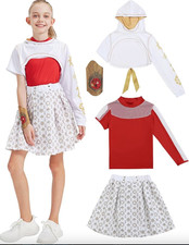 4 Pcs Zombies Costume for Girls Daywalk Costume Halloween Nova Cosplay Dress up
