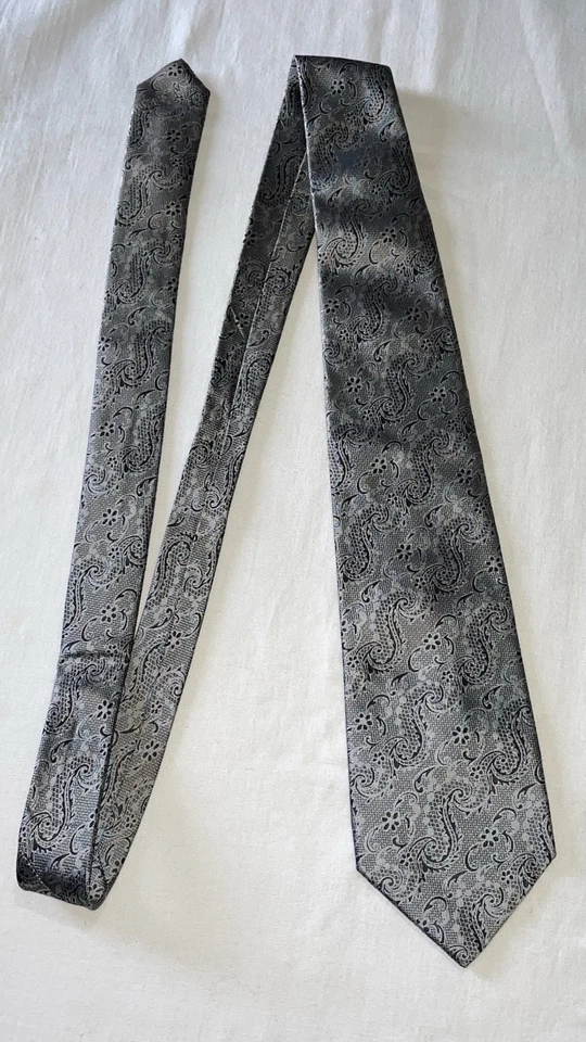 Cravatta Valentino 100% seta - Imagen 2 de 4