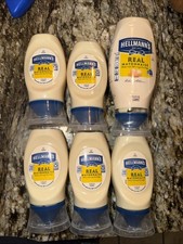 Hellmann's Real Mayonnaise Condiments, pack Of 6
