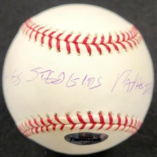 Milt Pappas rare full name autograph signed MLB Baseball ~ Tristar COA