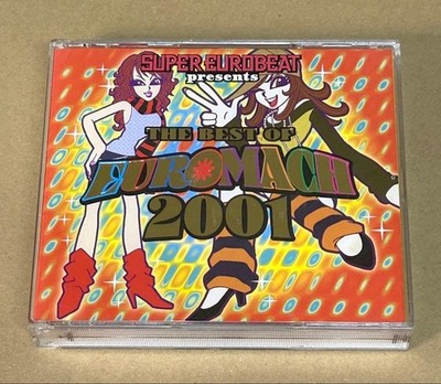 Super Eurobeat Presents The Best of Euromach 2001  Good Condition From Japan