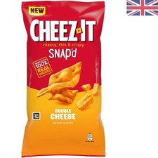 Cheeze-It Snap'd Double Cheese Baked Snacks - 150g x 6, Halal and Vegetarian