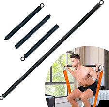 Resistance Band Bar Adjustable Three Part for Full Body Workout, Pilates Portabl
