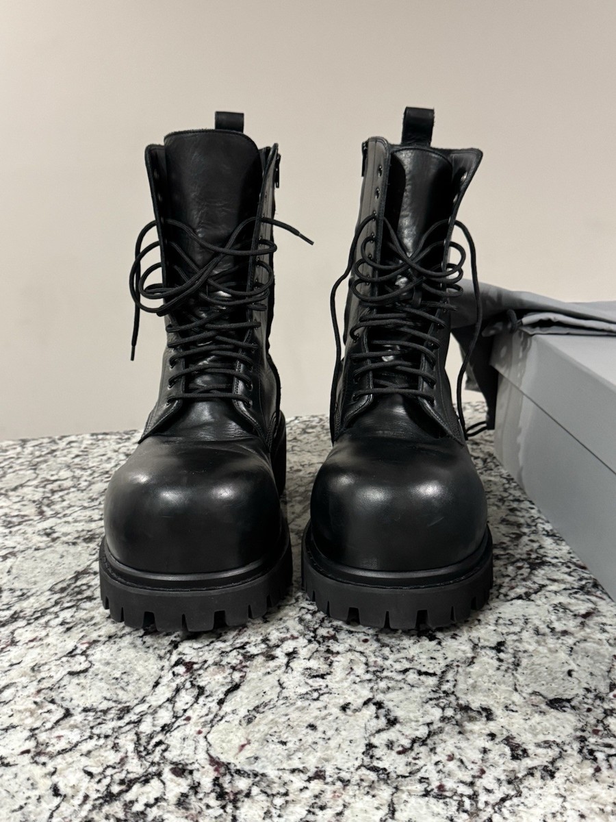 いとうBALENCIAGA stomper boots ストンパーブーツ Balenciaga Stomper Boots Size 45 | eBay