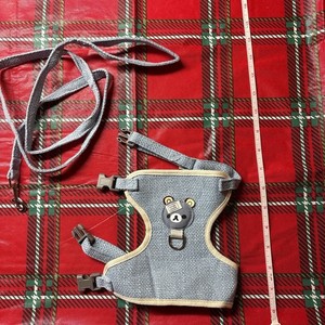 Pet Cat Dog Chest Harness and Leash, Soft Cat Dog Pet Vest with Rope, Adjustable