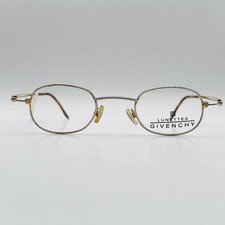 Givenchy Eyeglasses Women Oval Silver Gold Vintage Mod. 1094 New Nos