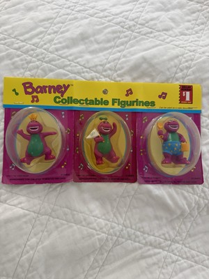 VTG Barney Lot Dino 3 PK Collectible Figures LYONS 1993, Twinken Push Toy Koala