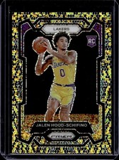 2023-24 Panini Prizm Jalen Hood-Schifino RC King Snake SSP Rookie #145 Lakers