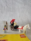 LEGO Castle 6023 Maiden’s Cart Complete Vintage 1986 Horse & Guard Minifigs