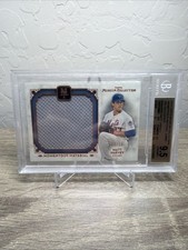 2014 Topps Museum Matt Harvey Momentous Material Copper Jersey Patch /10 BGS 9.5