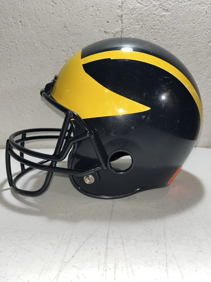 Franklin NCAA Мичиган Росомаха Университет Реплика Игрушечный Шлем НЕ Для Контакта - Изображение 2 из 4