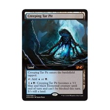 WotC MtG Ultimate Masters: Box Toppers Creeping Tar Pit (S) (Foil) NM
