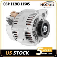 Alternator OEM 11203 11505 For 2006-2015 Toyota Yaris L4 1.5L 80Amp CW 4-Groove