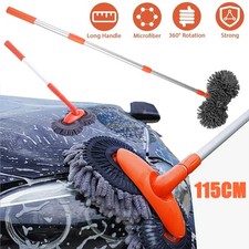 Auto Reinigungsbürste Teleskop Waschbürste KFZ Autowaschbürste 58-115cm Bürste