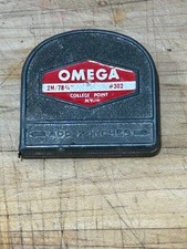 Vintage OMEGA #302 TAPE MEASURE, College Point, NY, USA made