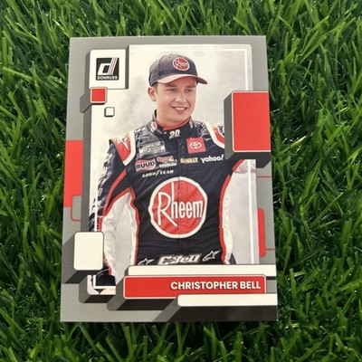 2023 Donruss Racing Nascar Card CHRISTOPHER BELL silver