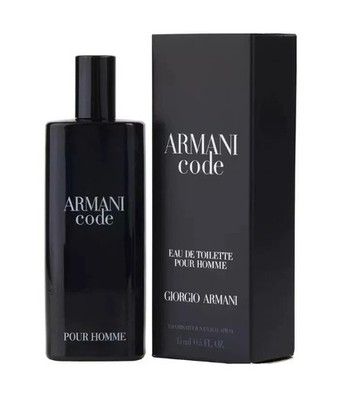 Giorgio Armani Code Men's .5 oz/15ml Eau de Toilette Mini - Brand New Sealed