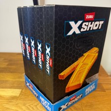 Zuru X-Shot Pro Series 1 Half Size Clip And 1 Full Size Clip Lot of 5 New in Box