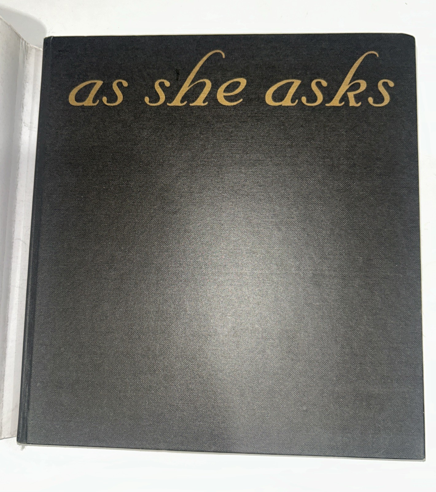 AS SHE ASKS by Father Jozo Zovko Bosnian Orphans 1998 1st Ed. HCDJ Illustrated