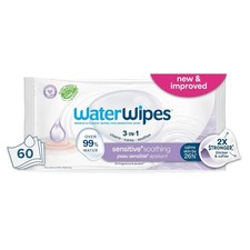 3-in-1 Hypoallergenic Wipes Unscented Soothing Wipes 99 Water with
