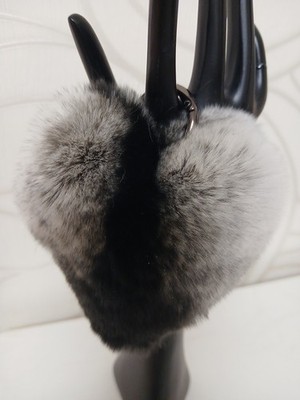 Rex Rabbit Accessories Gift Idea Bags Keyring Heart Fur