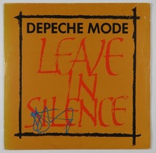 Depeche Mode Dave Gahan JSA Signed Autograph Record Album Vinyl Leave in Silence