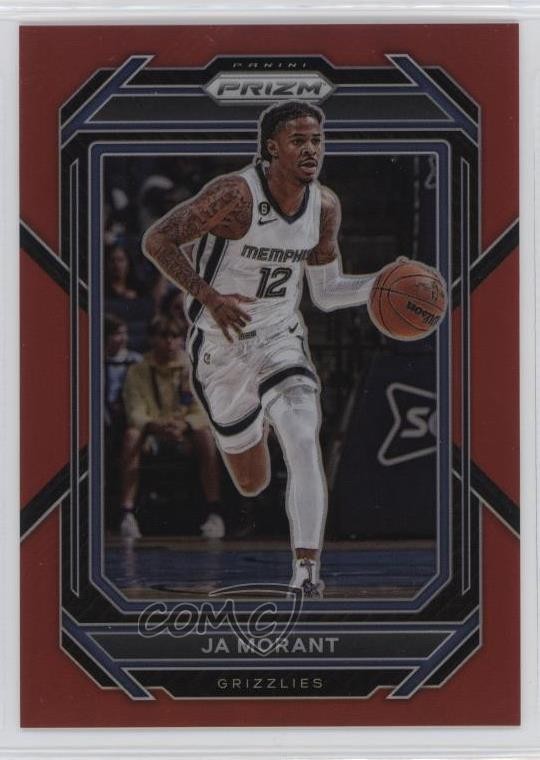 2022-23 Panini Prizm Red Prizm 103/299 Ja Morant #200 7qt