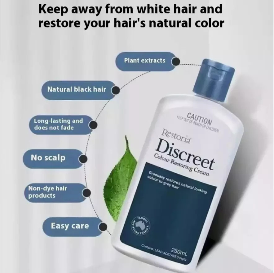 250ml x 12units Restoria Discreet Colour Restoring Cream Hair