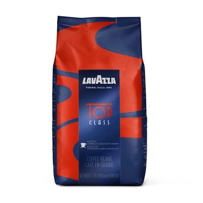 Lavazza Top Class Whole Bean Coffee Blend, Medium Espresso Roast Bag, 2.2 Pou...