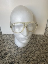 Vintage Wilson Mark V Series Eyeglasses Frames Translucent Clear Lenses Safety
