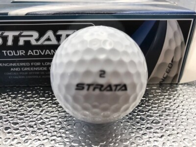 Balles De Golf STRATA Professional Control – 1 Sleeve De 3 Balles – Neuves