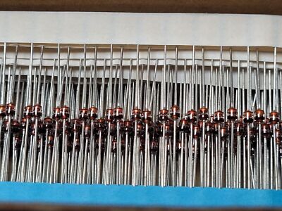 (50 PCS) RD15ES-T1(AB1)  NEC 15V 400mW Zener Diode, DO-34