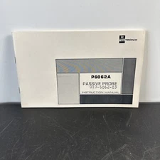 Tektronix P6062A Passive Probe Instruction Manual 070-1671-00