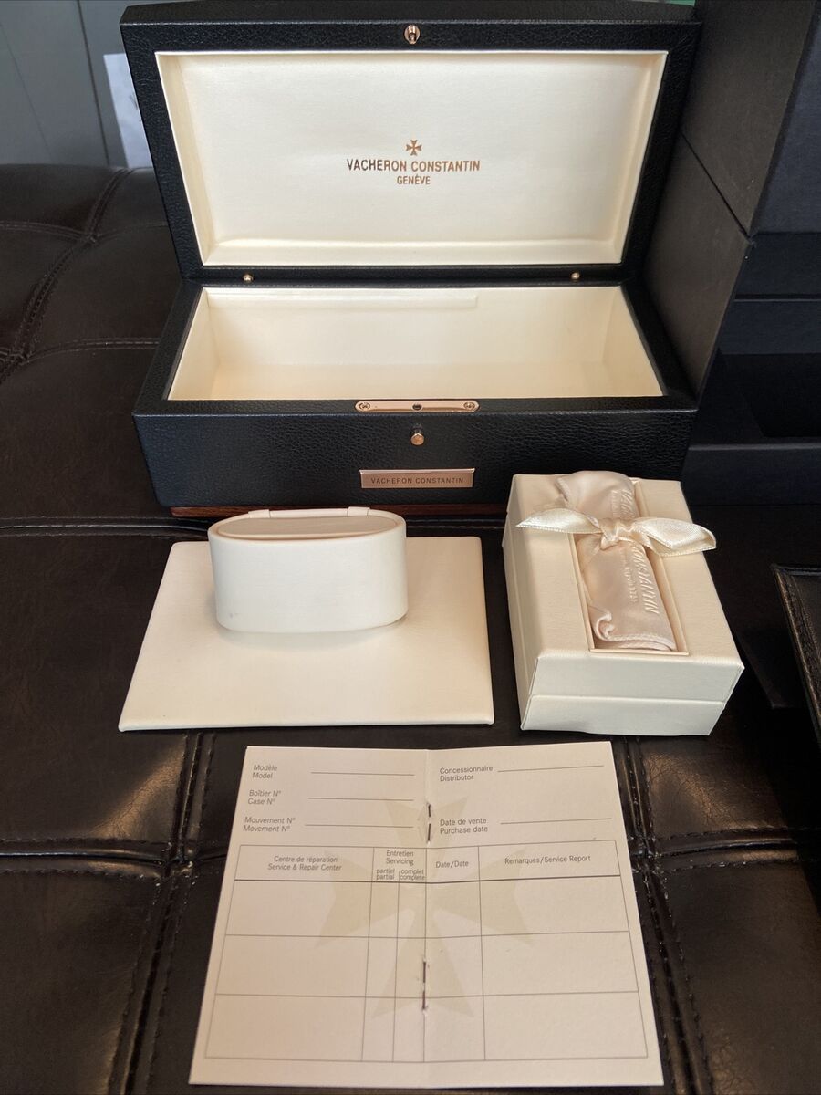 NEW Vacheron Constantin Watch Box Case+Warranty Papers+ NEW Vacheron Constantin Watch Box Case+Warranty Papers+