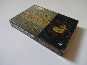 EGYPT Nintendo Famicom HUMAN NES 1986 Puzzle Game w/Box Manual NTSC-J From Japan