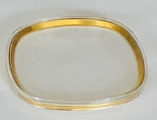 Omega PX 5226 Plexi-Glass Framed Crystal 32mm diameter