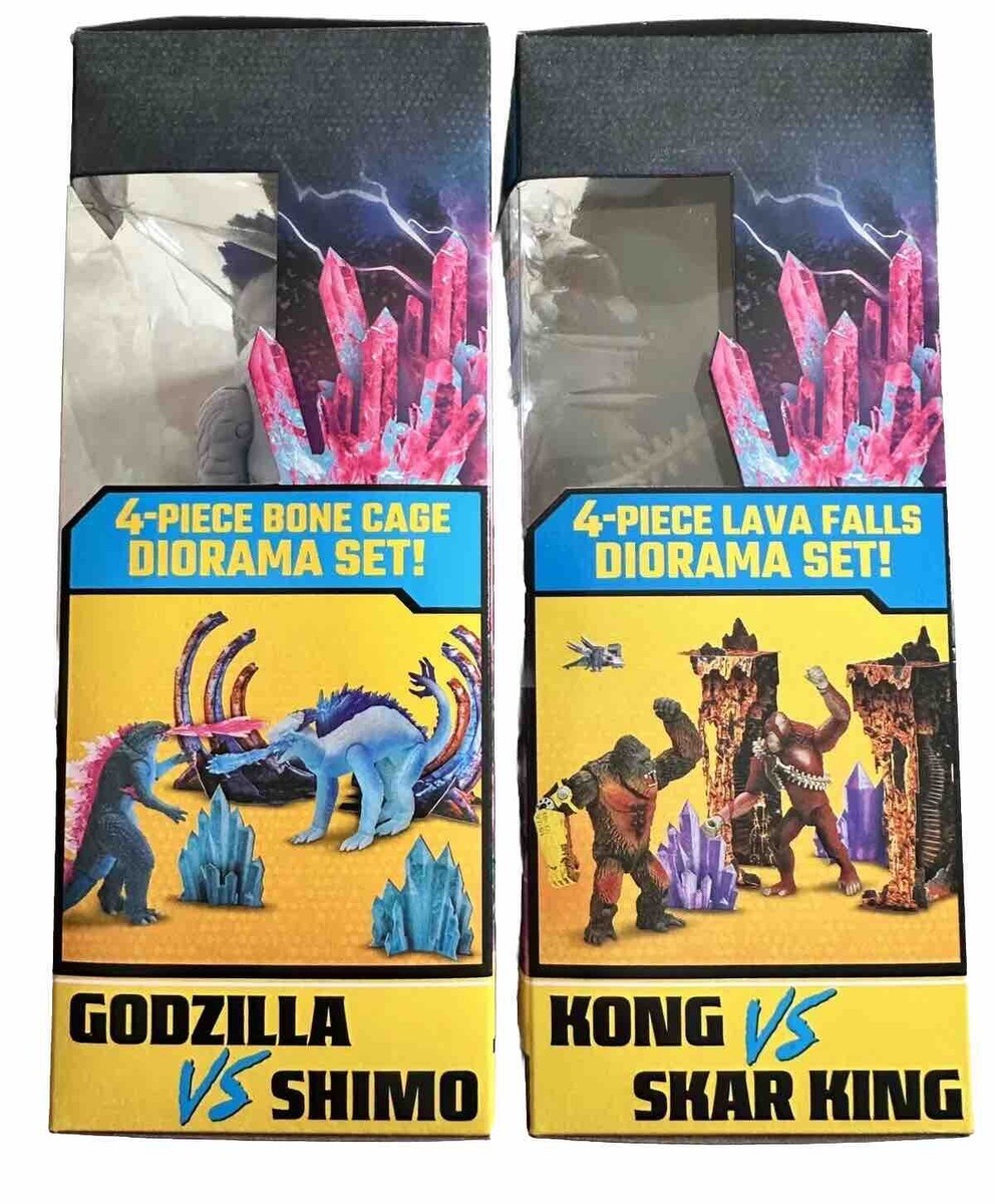 Godzilla X Kong: The New Empire 2 Pack Fig. Set Kong vs Skar