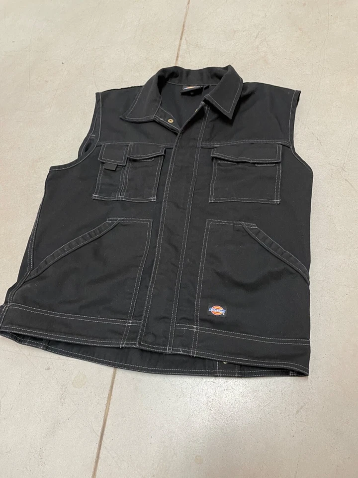 Винтажный тактический жилет Dickies с несколькими разъемами размер M - Изображение 3 из 4