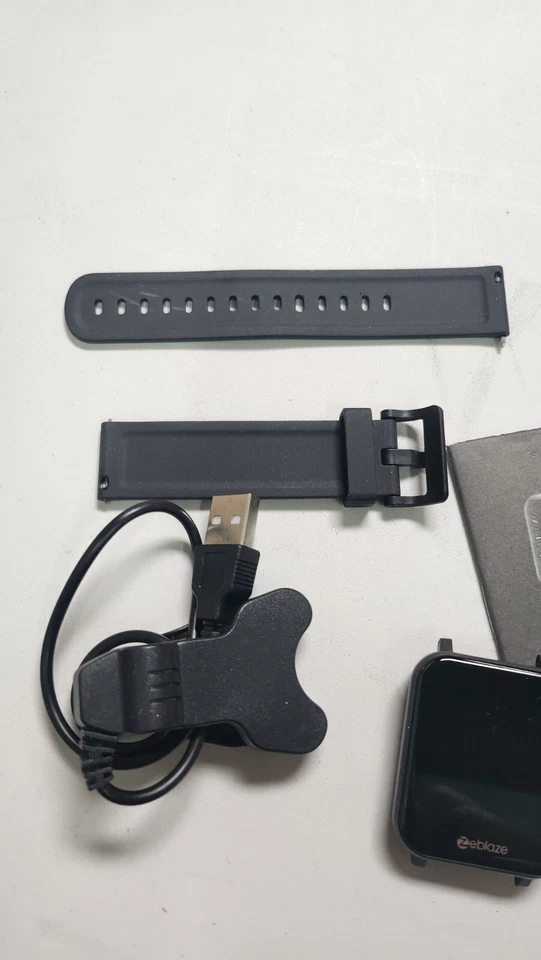 Reloj inteligente Zeblaze GTS pulsera deportiva de pista presión arterial monitor de ritmo cardíaco Foto 4 de 4