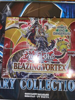 Yugioh Blazing Vortex Booster Box 1st Edition Factory Sealed NEW