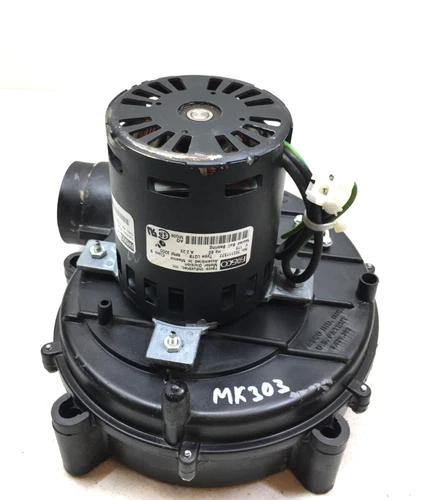 FASCO 7021-11577 Draft Inducer Blower Motor 17503 115V 3200RPM used #MK303