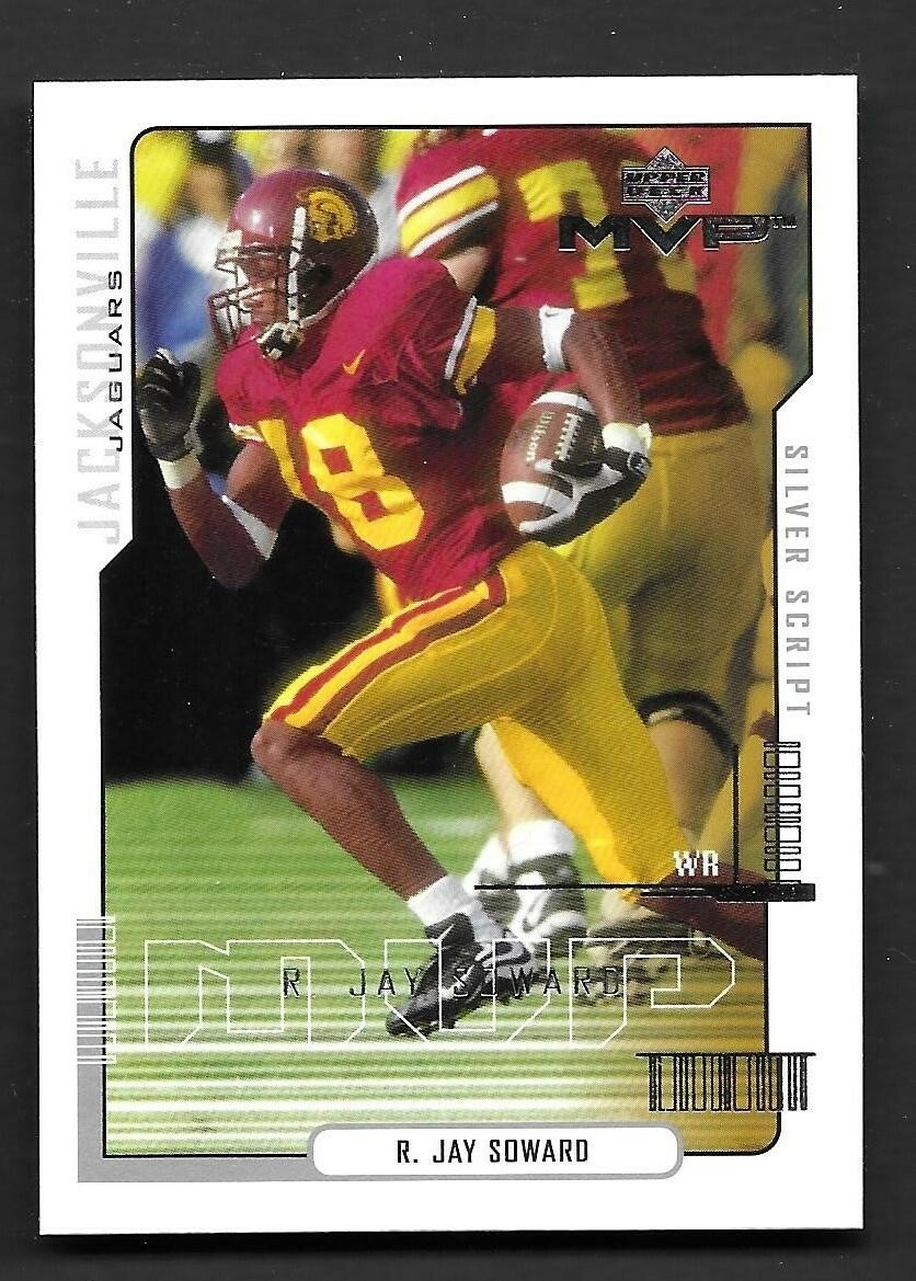 2000 Upper Deck MVP Silver Script #212 R.Jay Soward Jacksonville Jaguars 