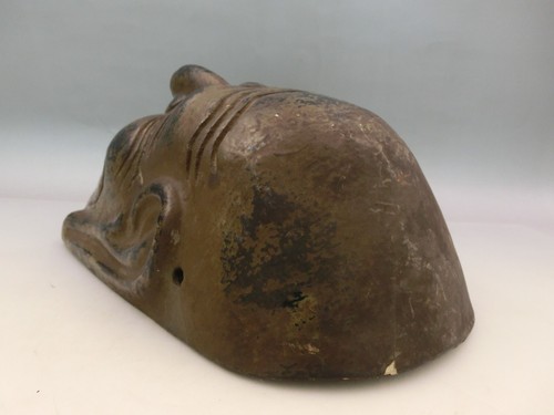 Japanese Vintage Noh Mask OKINA Old man Kagura mask ONI HANNYA mask - Picture 22 of 23